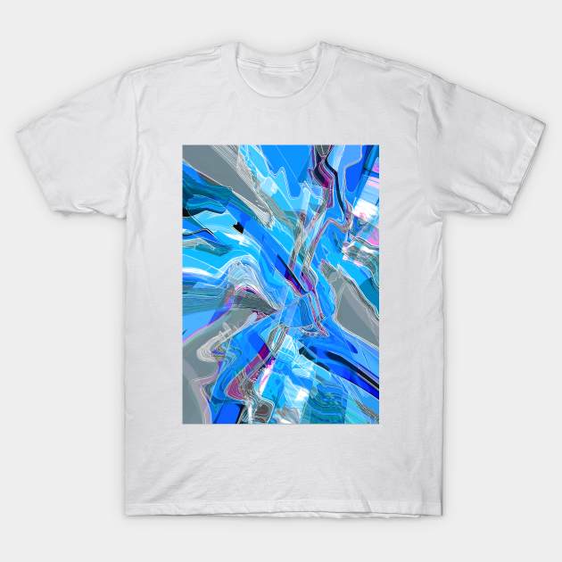 Digital abstract art 1.9 T-Shirt by EpiPri